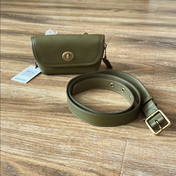 Coach Originals 1941 Turnlock Flare Belt Bag in Washed Utility NWT - Picture 2 of 16